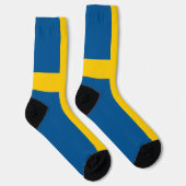 Vlag van Zweden Sokken (Rechts)