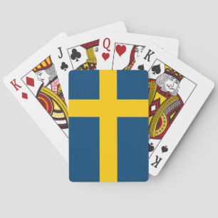 Vlag van Zweden Speelkaarten