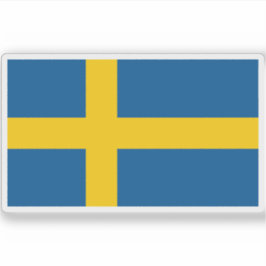 Vlag van Zweden Sticker
