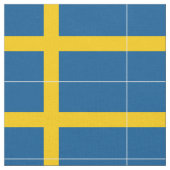 Vlag van Zweden Stof (Close Up)