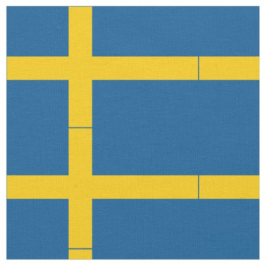 Vlag van Zweden Stof (Close Up)