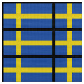 Vlag van Zweden Stof (Close Up)