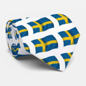 Vlag van Zweden Stropdas (Opgerold)