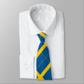 Vlag van Zweden Stropdas (Gebonden)