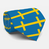 Vlag van Zweden Stropdas (Opgerold)
