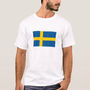 Vlag van Zweden T-shirt
