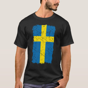 Vlag van Zweden T-shirt