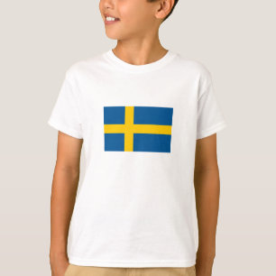 Vlag van Zweden T-shirt