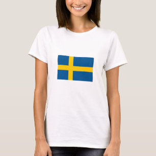 Vlag van Zweden T-shirt