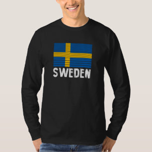 Vlag van Zweden T-shirt