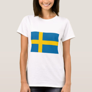 Vlag van Zweden T-shirt