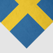 Vlag van Zweden Tissuepapier (Detail)