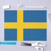 Vlag van Zweden Tissuepapier (Craft)