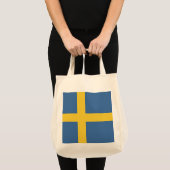 Vlag van Zweden Tote Bag (Voorkant (product))