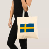 Vlag van Zweden Tote Bag (Voorkant (product))
