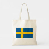 Vlag van Zweden Tote Bag (Achterkant)