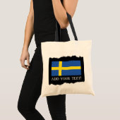 Vlag van Zweden Tote Bag (Voorkant (product))