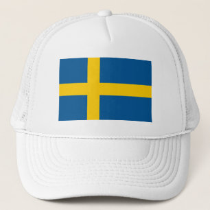 Vlag van Zweden Trucker Pet
