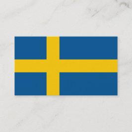 Vlag van Zweden Visitekaartjes