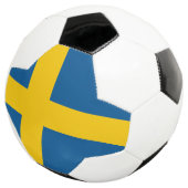 Vlag van Zweden Voetbal (Drie kwart)