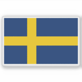 Vlag van Zweden (voor 1906) Sticker