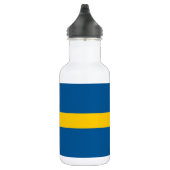 Vlag van Zweden Waterfles (Rechts)