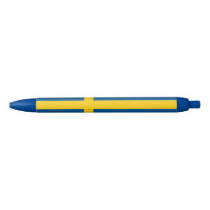 Vlag van Zweden Zwarte Inkt Pen