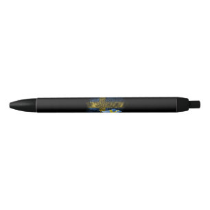 Vlag van Zweden Zwarte Inkt Pen