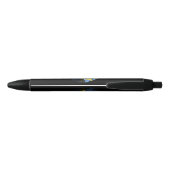 Vlag van Zweden Zwarte Inkt Pen (Achterkant)