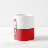 Vlag van Zwickau, Duitsland Koffiemok (Center)