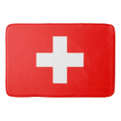 Vlag van Zwitserland Badmat (Voorkant)