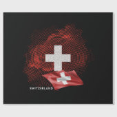 Vlag van Zwitserland Cadeaupapier (Vlak)
