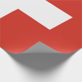 Vlag van Zwitserland Cadeaupapier (Hoek)