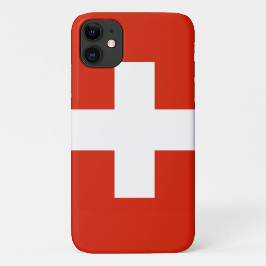 Vlag van Zwitserland Case-Mate iPhone Case (Achterkant)
