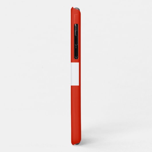 Vlag van Zwitserland Case-Mate iPhone Case (Achterkant/links)