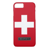 Vlag van Zwitserland Case-Mate iPhone Case (Achterkant)
