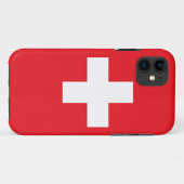 Vlag van Zwitserland Case-Mate iPhone Case (Achterkant (horizontaal))