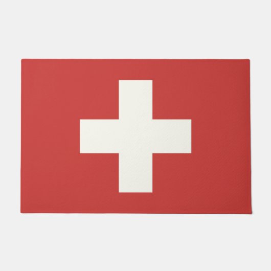 Vlag van Zwitserland Deurmat (Voorkant)