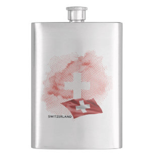 Vlag van Zwitserland Flacon