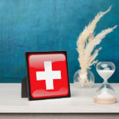 Vlag van Zwitserland Fotoplaat (Insitu)