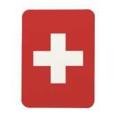 Vlag van Zwitserland Magneet (Verticaal)