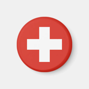 Vlag van Zwitserland Magneet