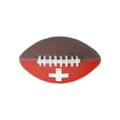 Vlag van Zwitserland Mini Football (Voorkant)