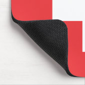 Vlag van Zwitserland Muismat (Hoek)
