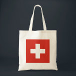 Vlag van Zwitserland Nationale vlag der Schweiz Tote Bag<br><div class="desc">Die Nationalflagge der SchweizLe drapeau suisseLa bandiera svizzeraVlag van Zwitserland</div>