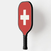 Vlag van Zwitserland Pickleball Paddle (Links)