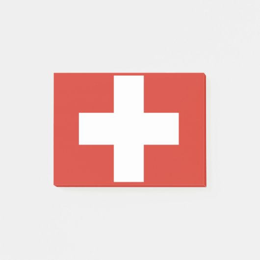 Vlag van Zwitserland Post-it® notes (Voorkant)