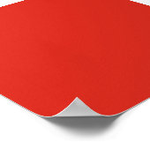 Vlag van Zwitserland Poster (Hoek)