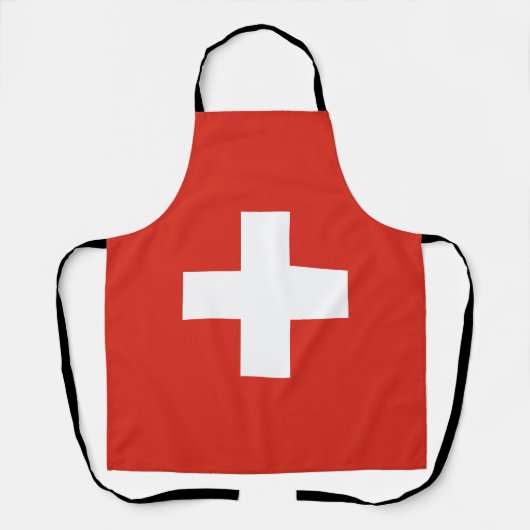 Vlag van Zwitserland Schort (Voorkant)