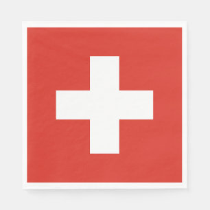 Vlag van Zwitserland Servet